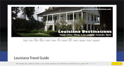 Desktop Screenshot of louisiana-destinations.com
